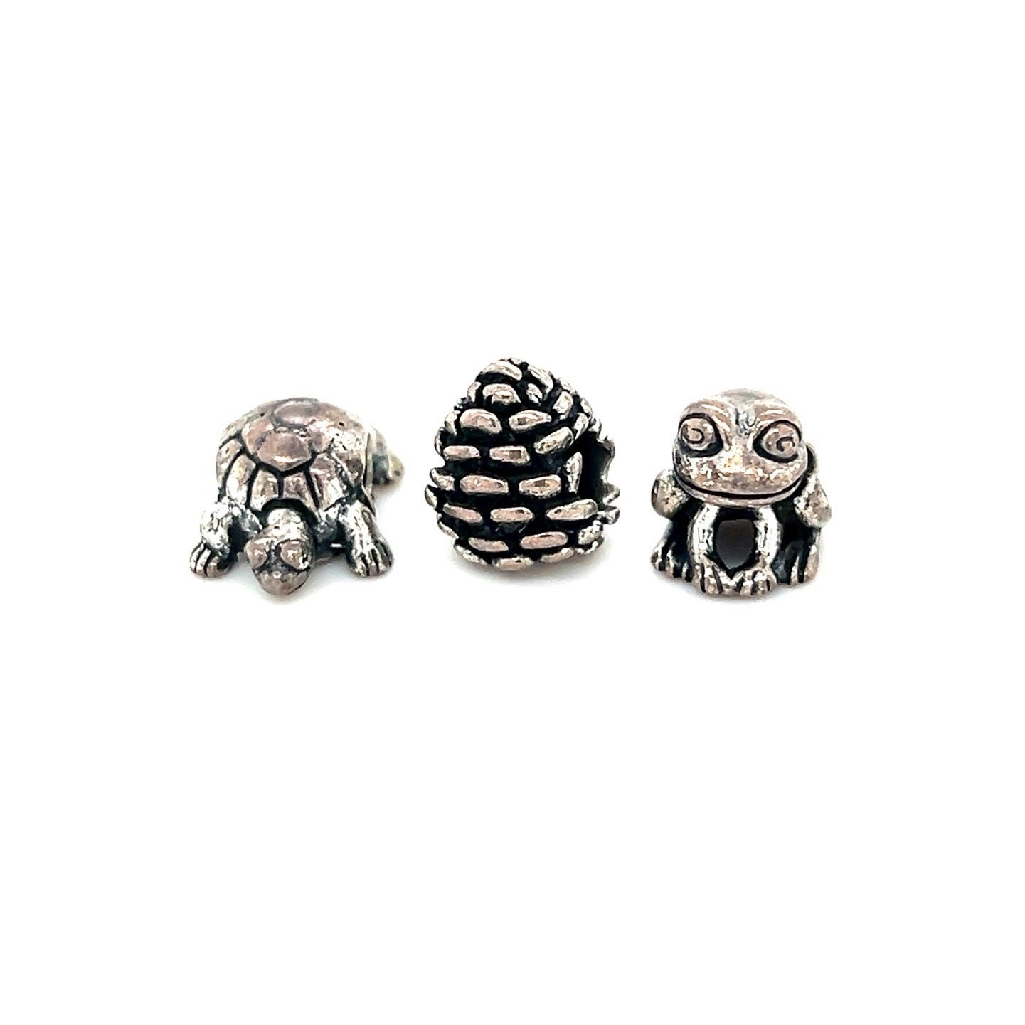 3 Sterling Silver Charms