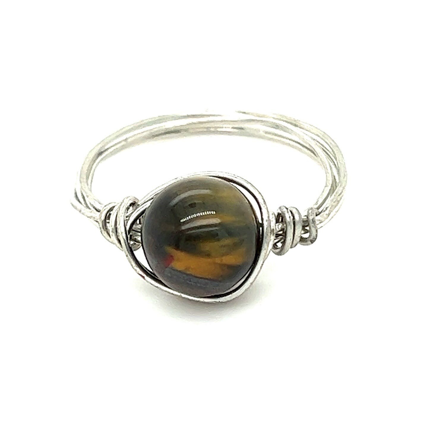 Handmade Round Stone Ring