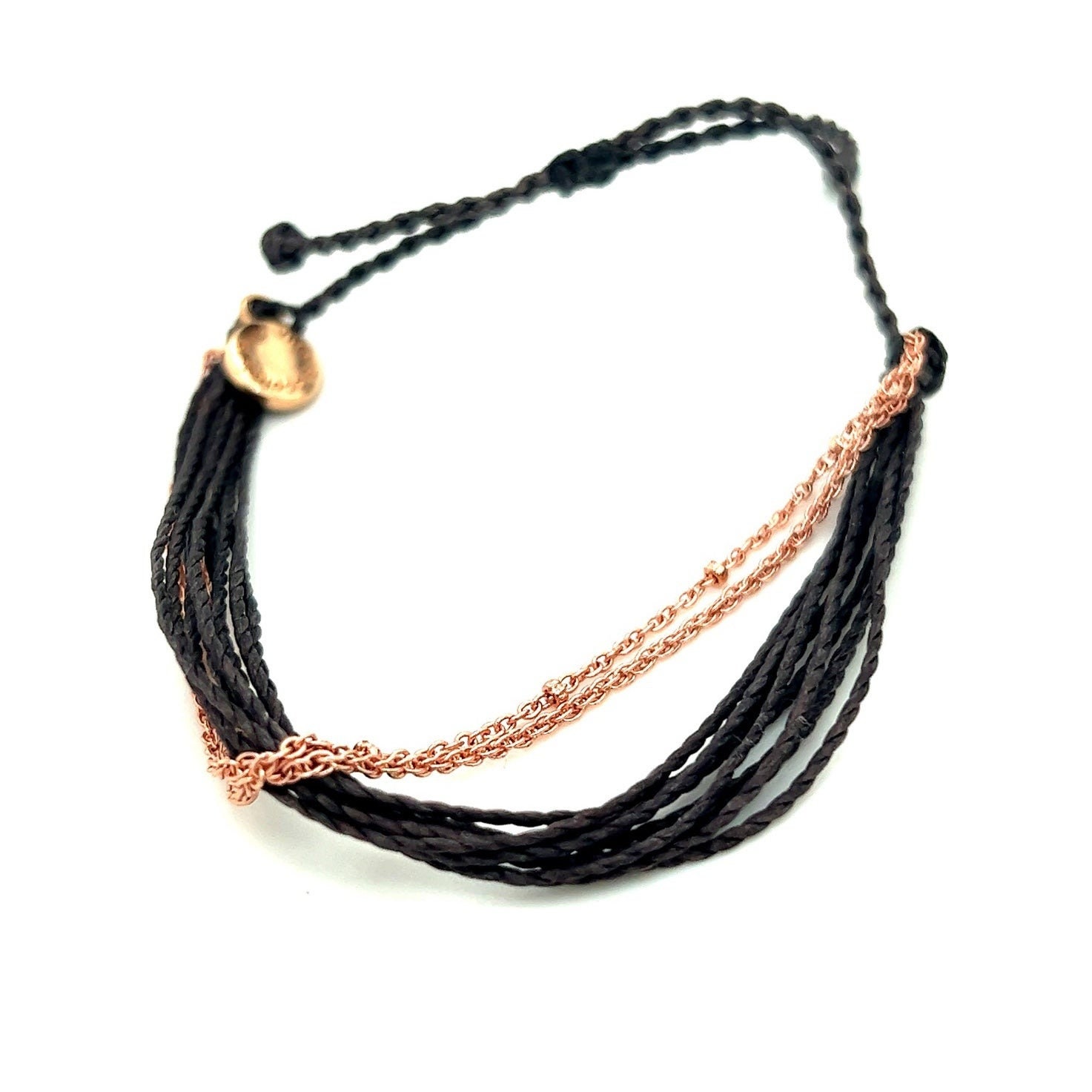 Pura Vida Multi Strand with Chain Bracelet