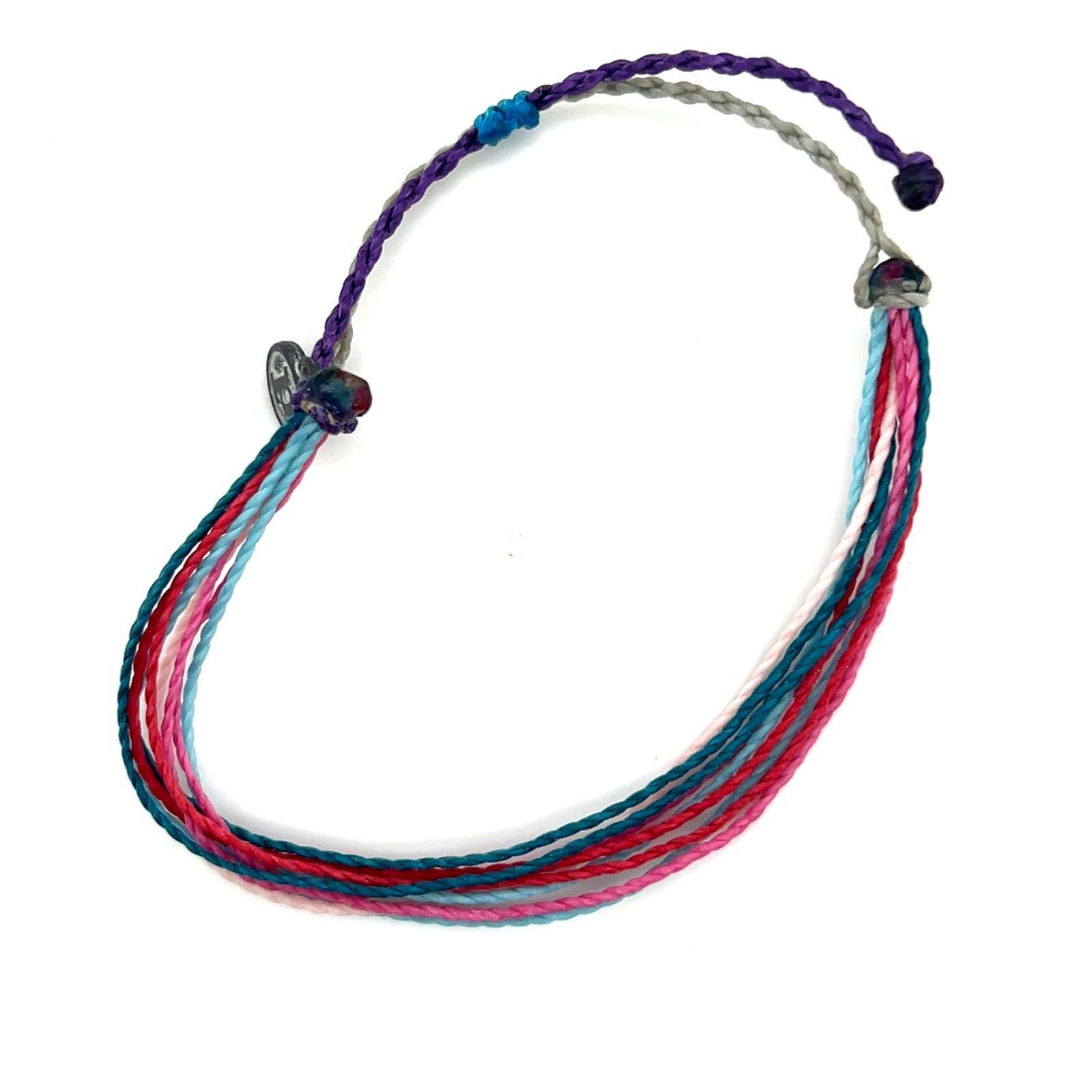Pura Vida Blue/Red/Green Bracelet