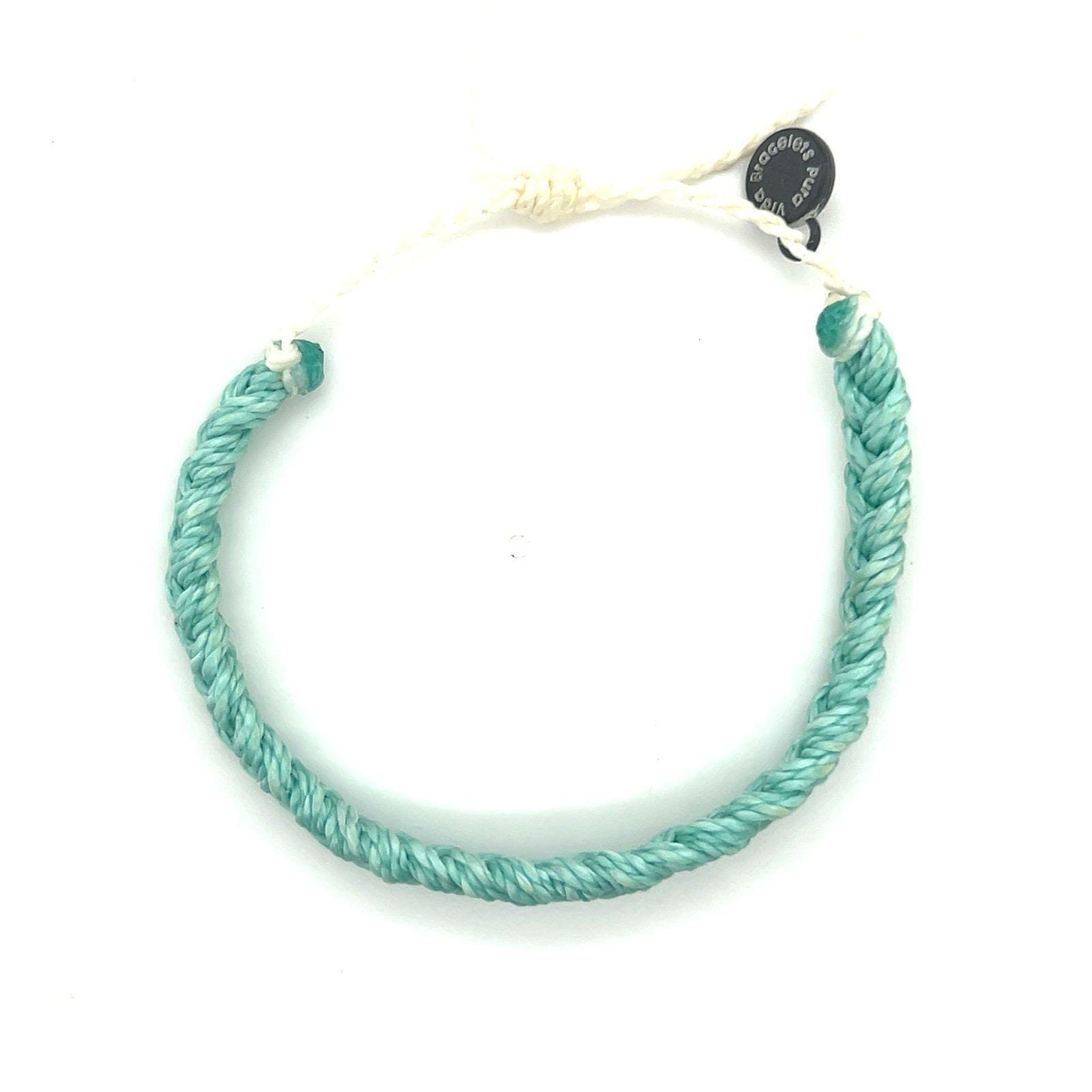 Pura Vida Teal Braid Bracelet