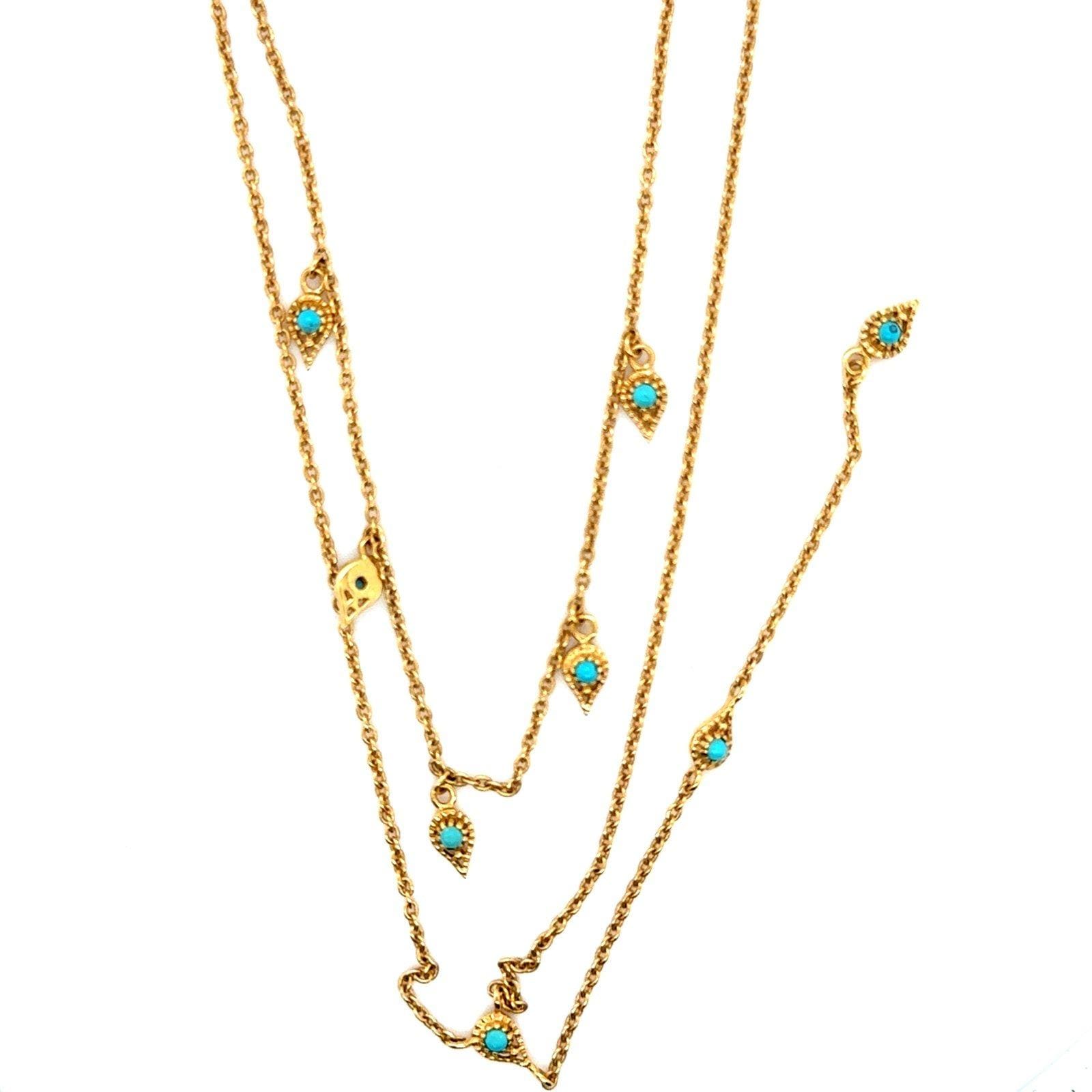 Turquoise Layered Necklace