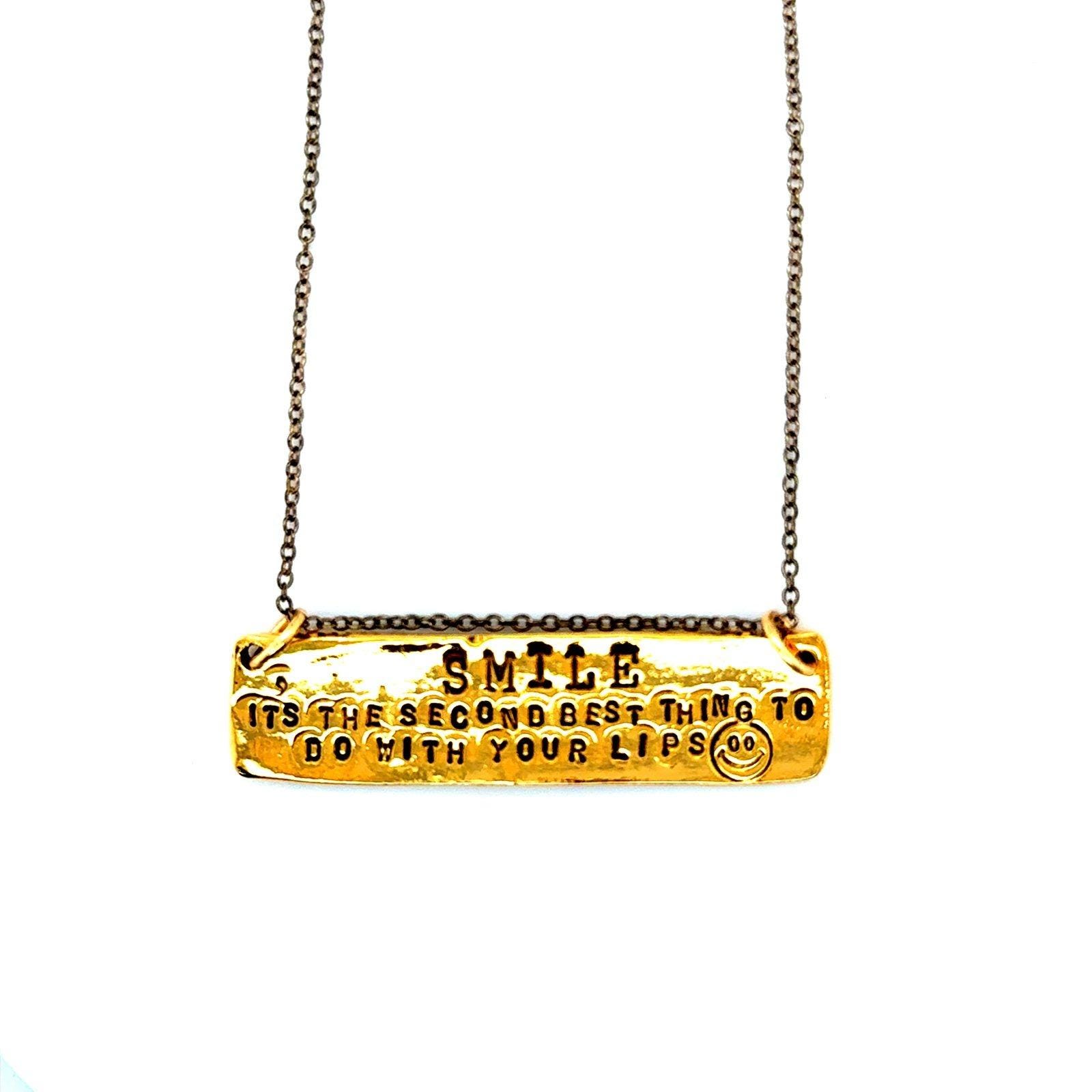 Alisa Michelle Smile Necklace