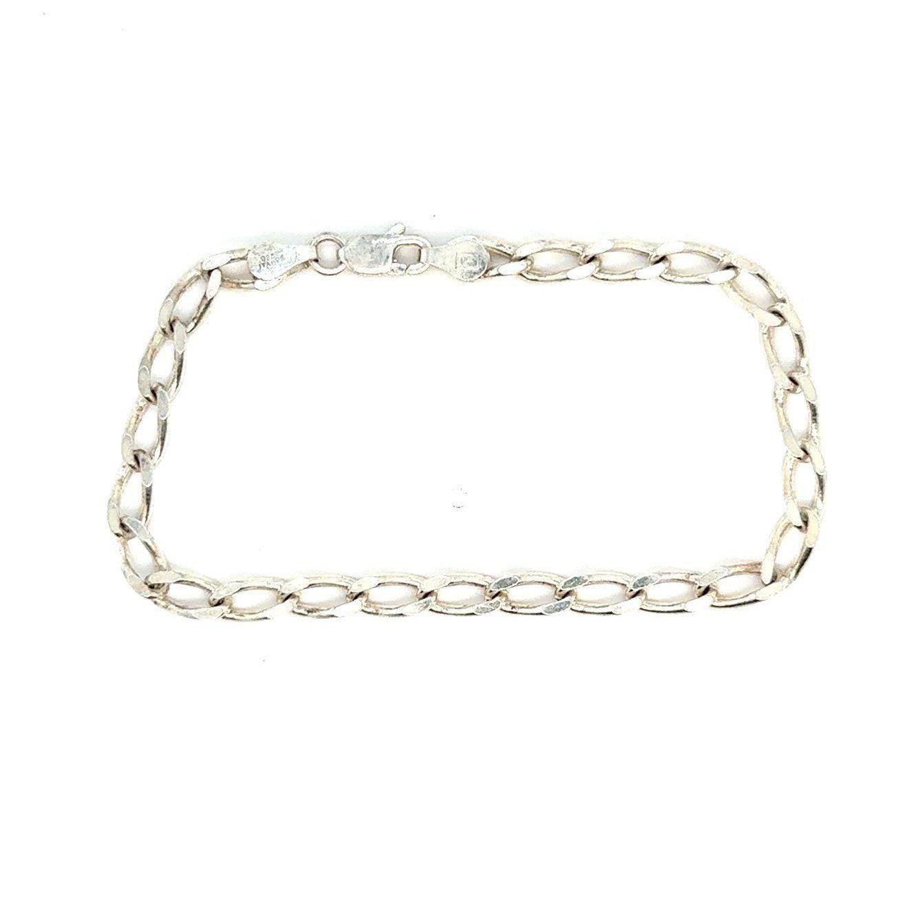 Silver 925 Mariner’s Link Style Bracelet
