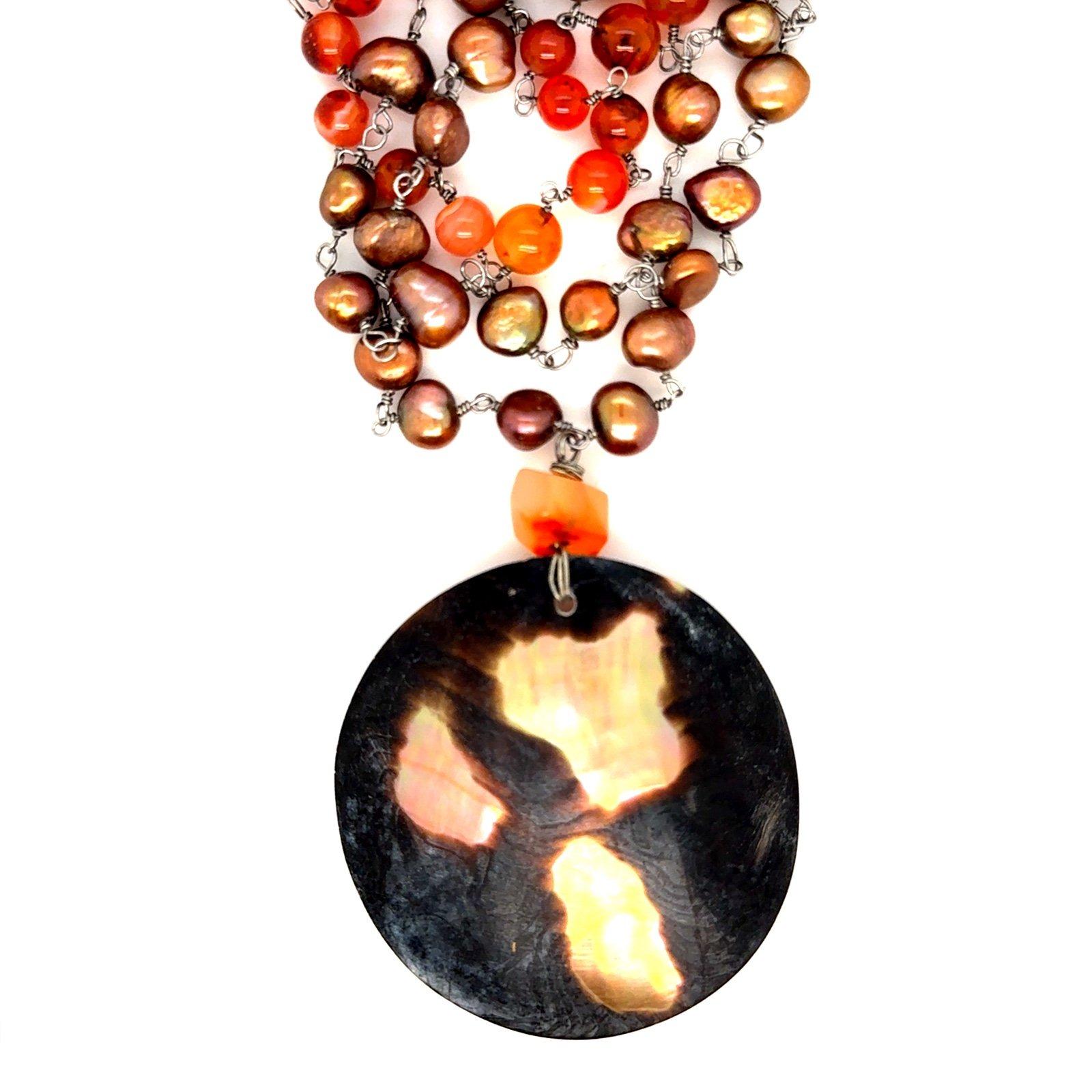 Beaded Shell Necklace