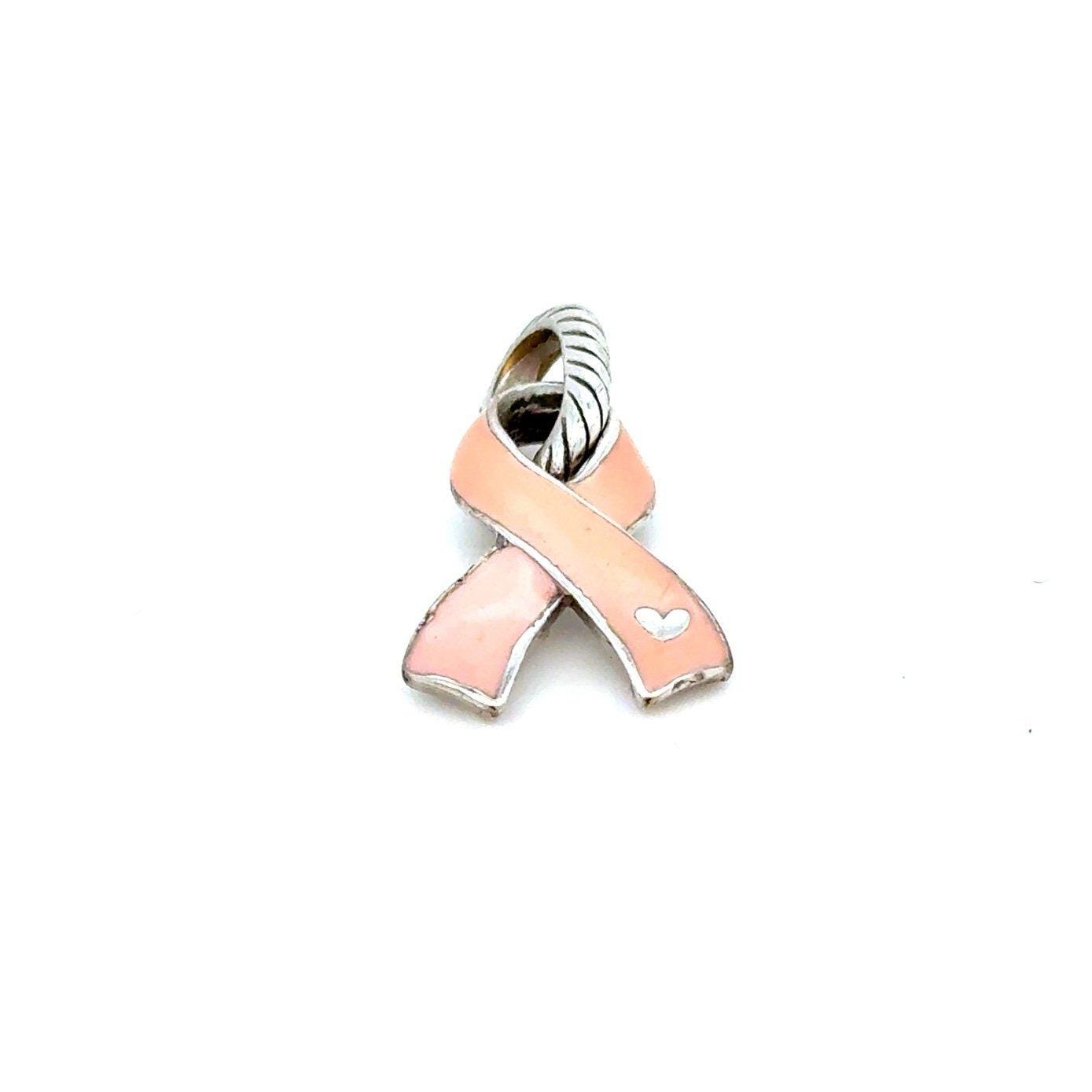Brighton Enamel Breast Cancer Charm
