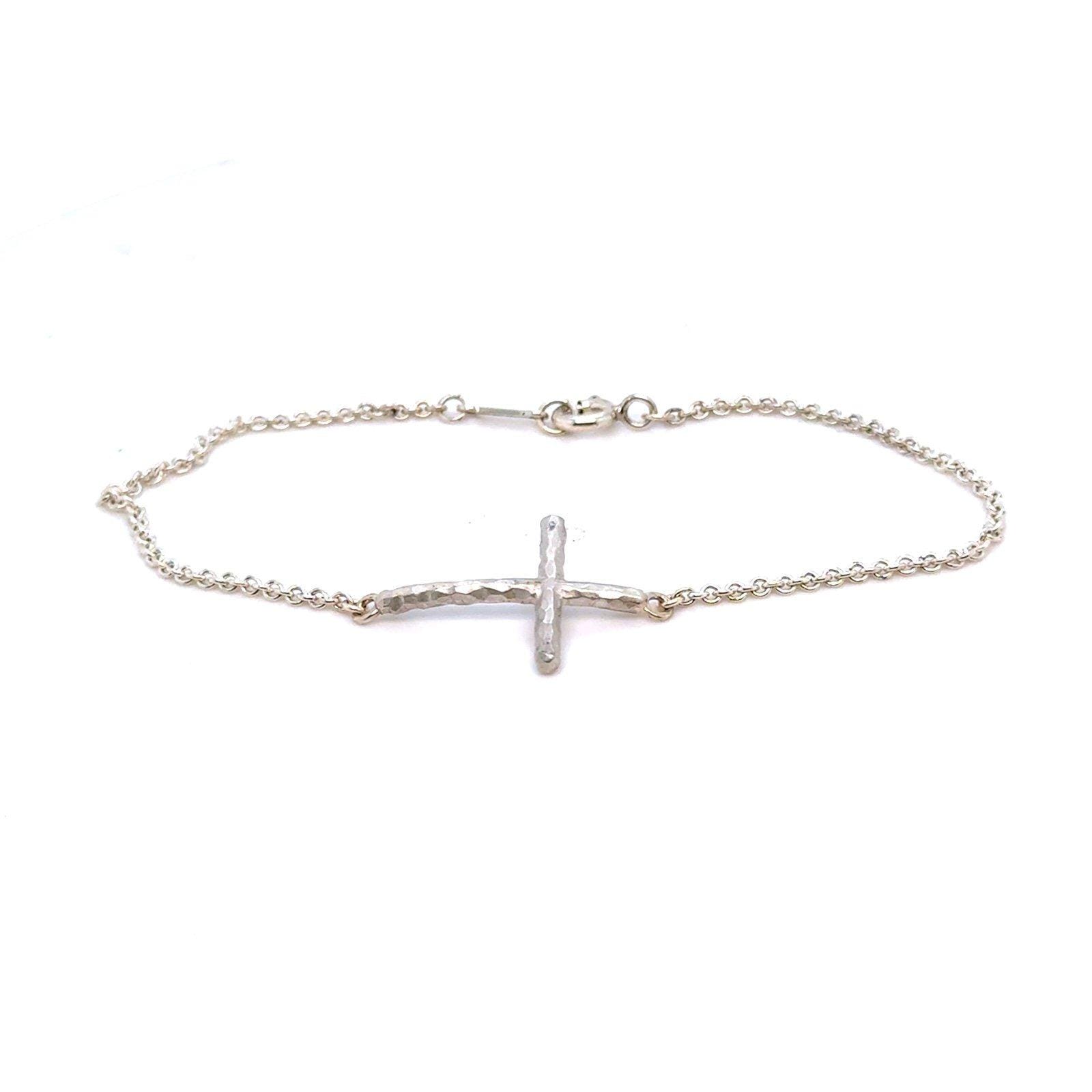 T&Co. 925 Delicate Cross Bracelet