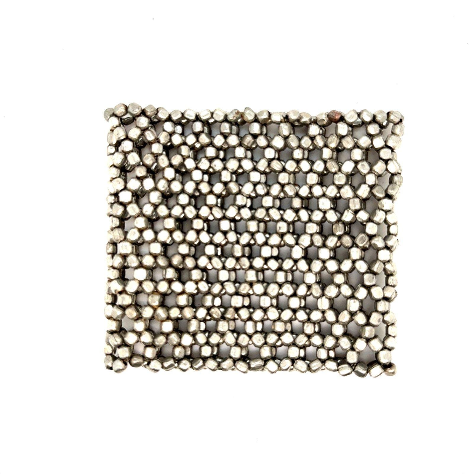 Silver Beaded Bracelet