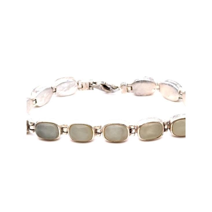 Sterling Silver 925 Stones Bracelet