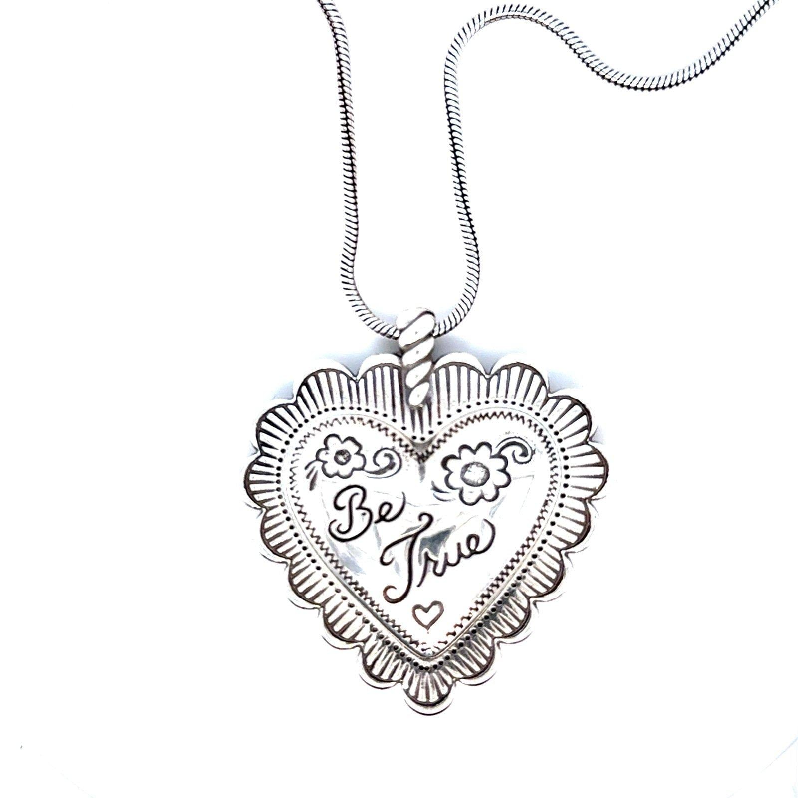 Brighton Be True Heart Necklace
