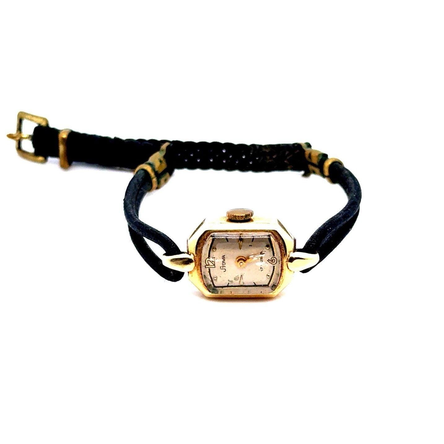 14K Gold Case Non-Working Vintage Ladies Watch