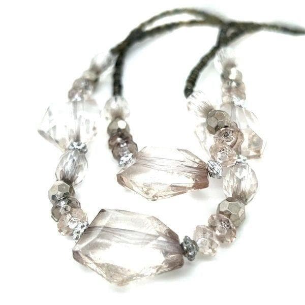 Double Crystals (?) Necklace