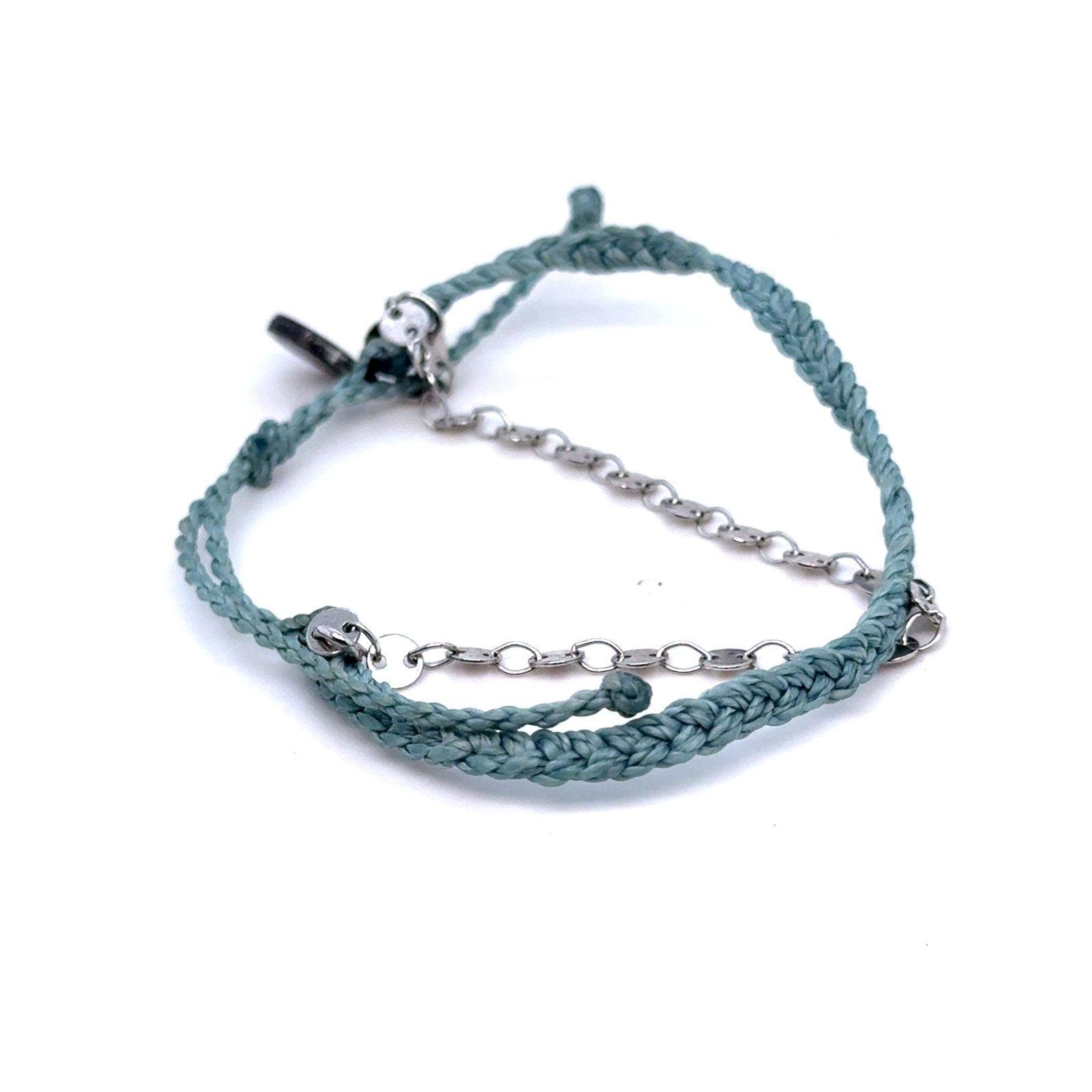 Pura Vida Braid Circle Link Bracelet