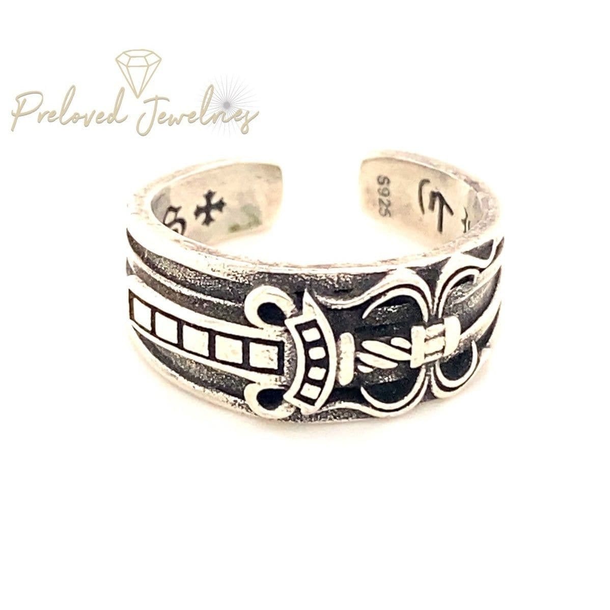 925 Open Back Ring
