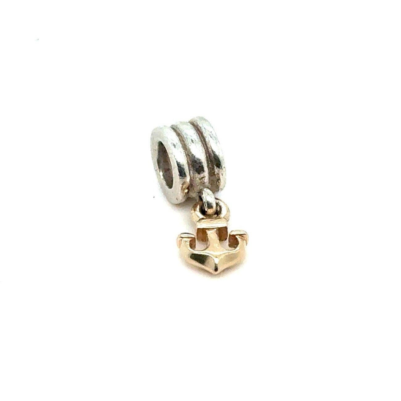 Pandora Two-Tone Anchor Charm