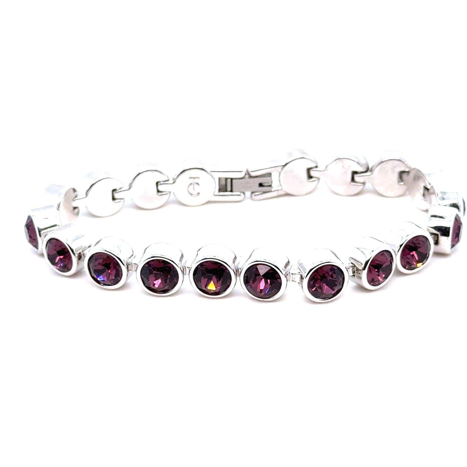 Touchstone Crystal Amethyst Ignite Bracelet