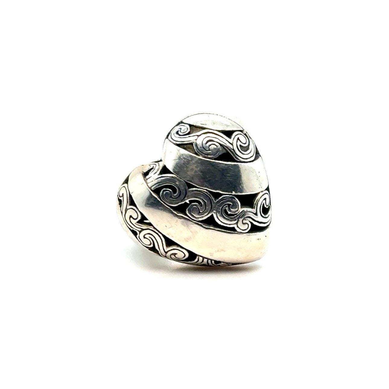 Sterling Silver 925 Brighton Heart Ring