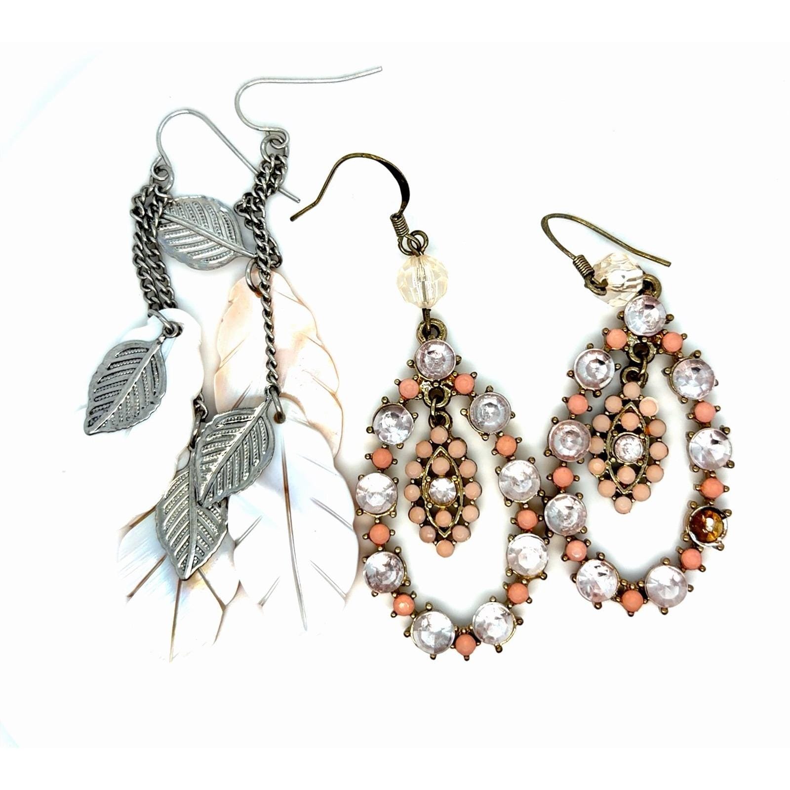 Dangle Earrings - 2 Pairs