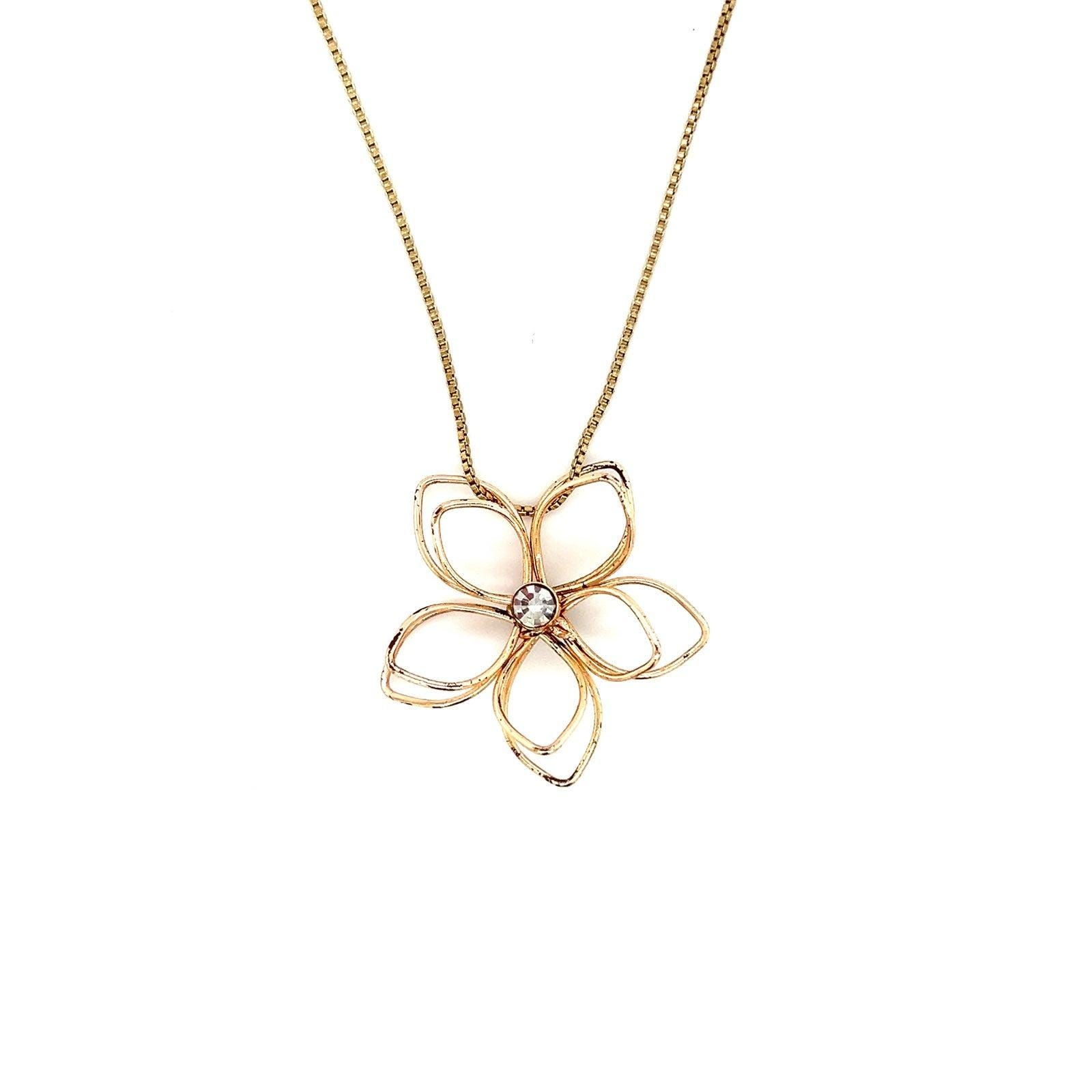 Flower Pendant Necklace