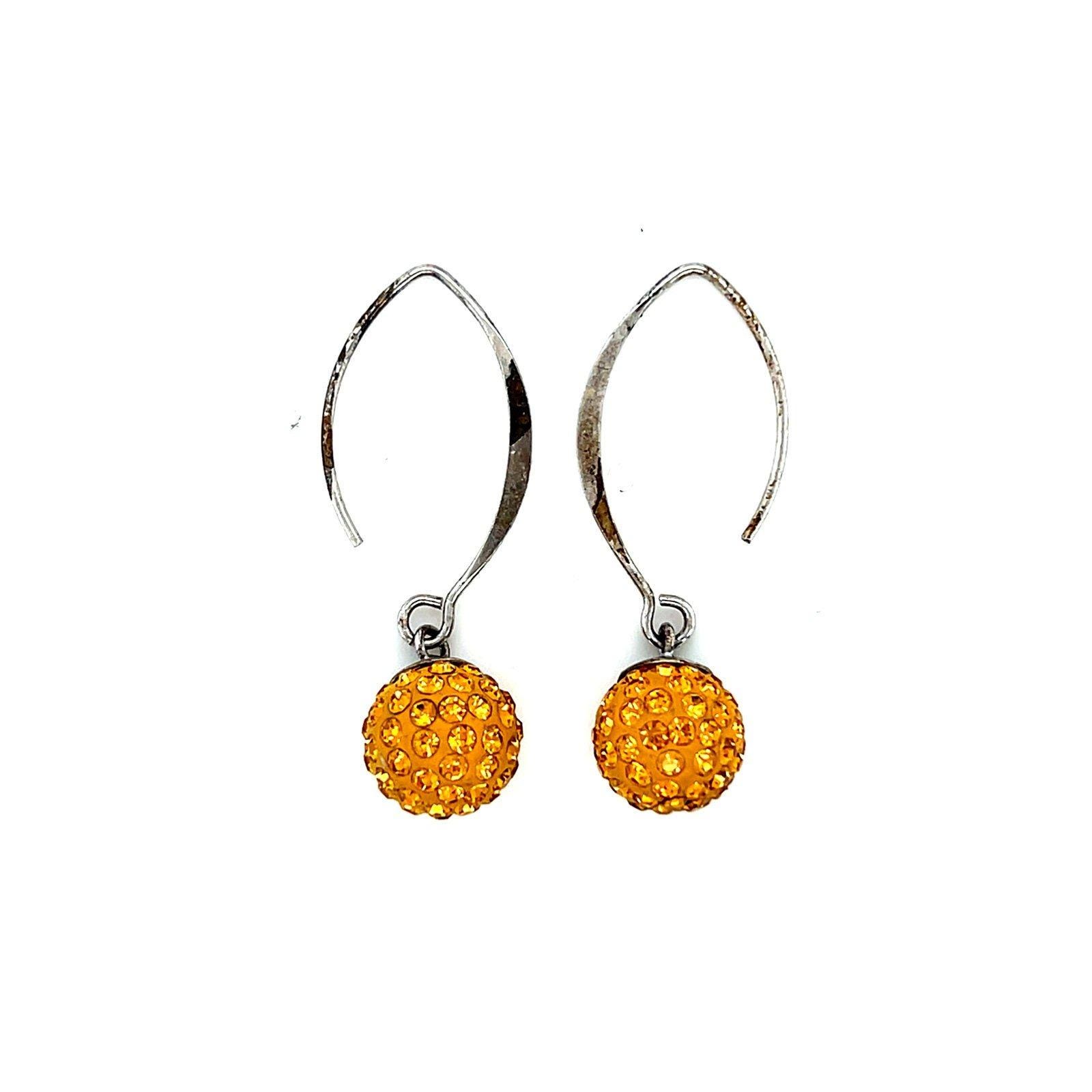 Disco Ball Dangle Earrings