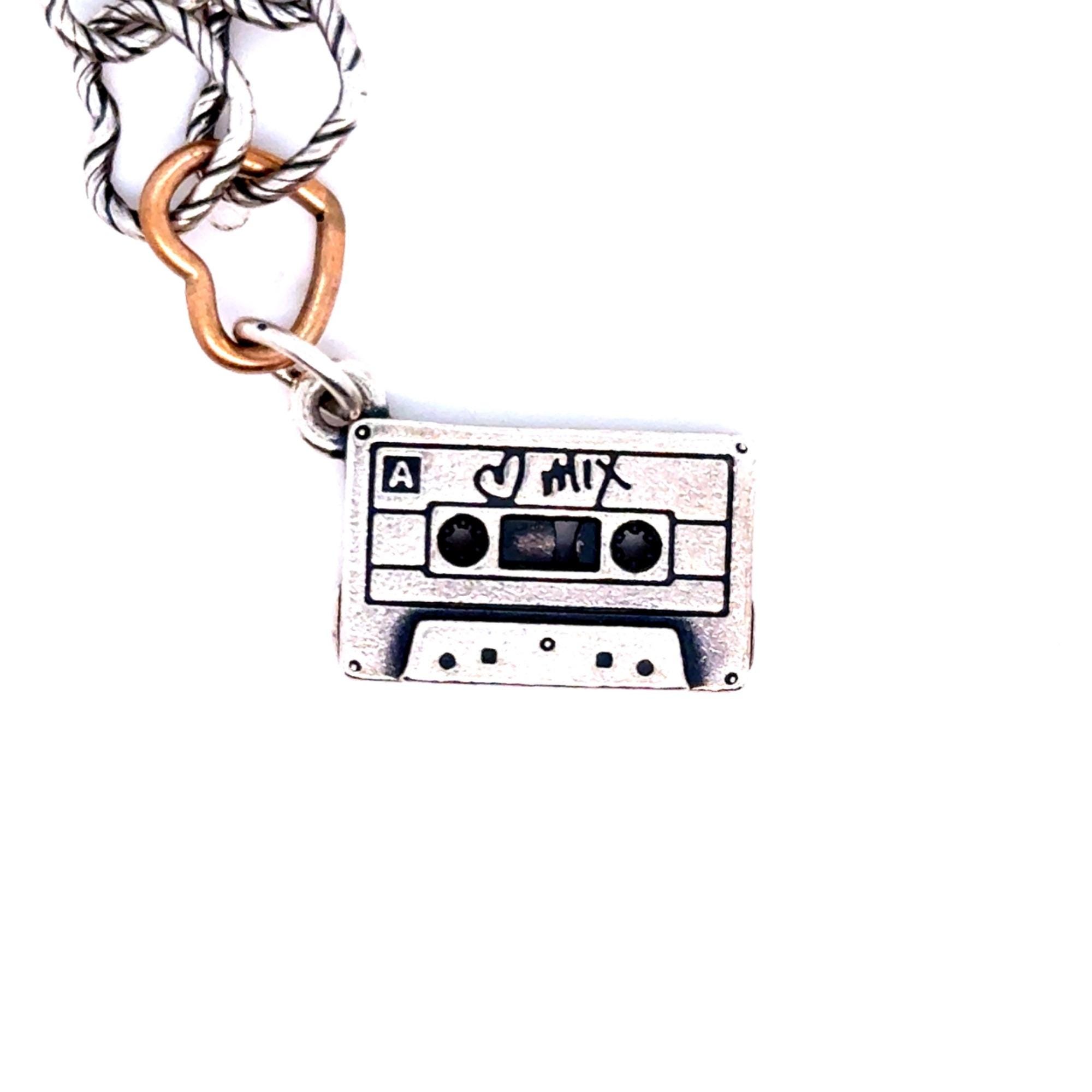 James Avery Mix Tape Charm