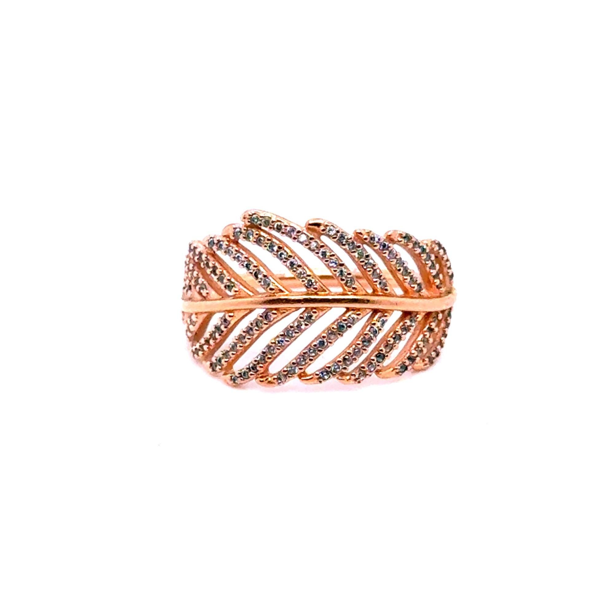 Pandora Rose Light As A Feather Cz Ring