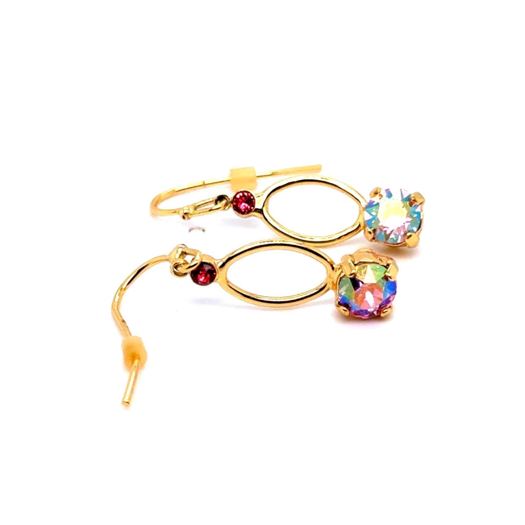 Sorrelli Gold Plated Stone Dangle Earrings