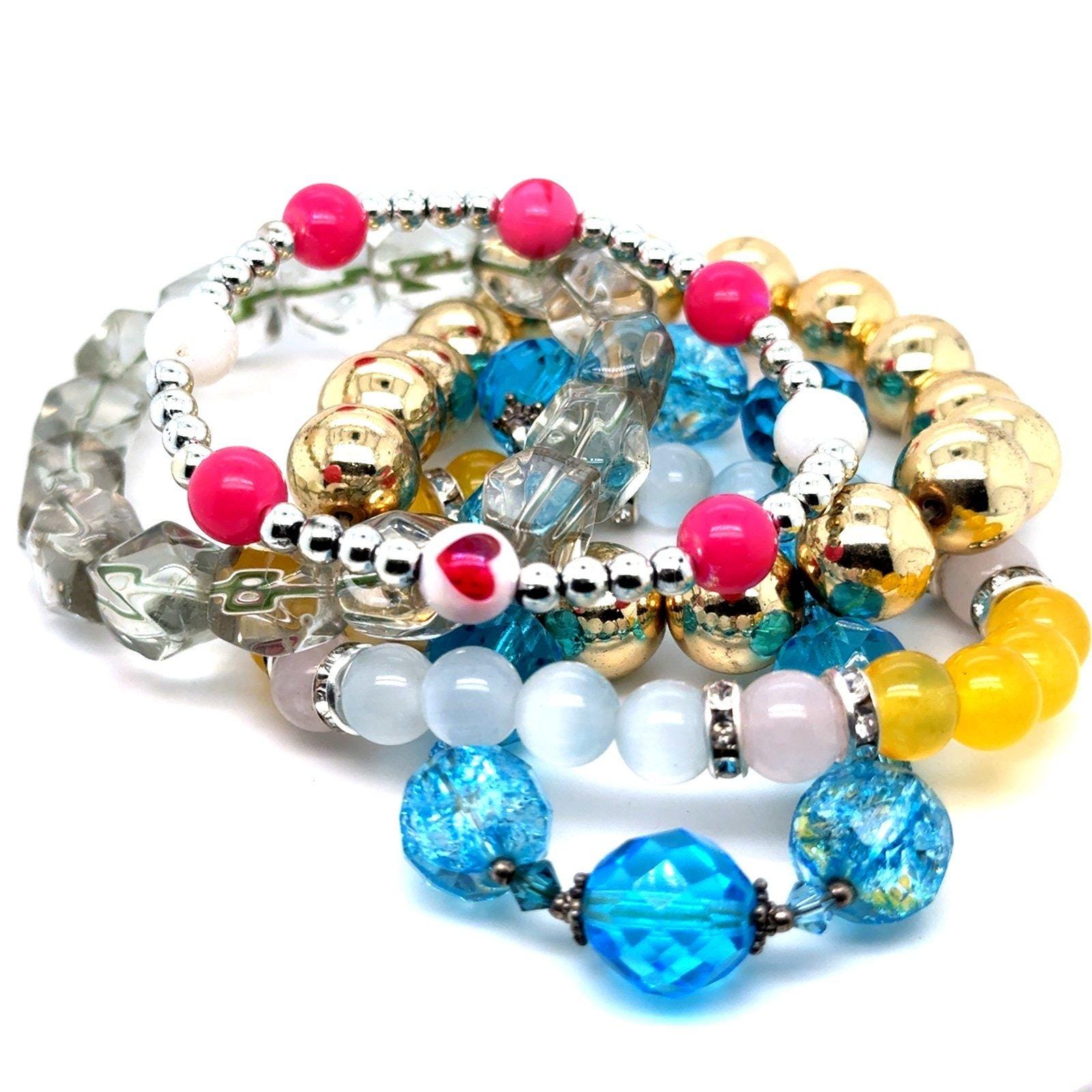 Stone Bracelets Bundle (d)