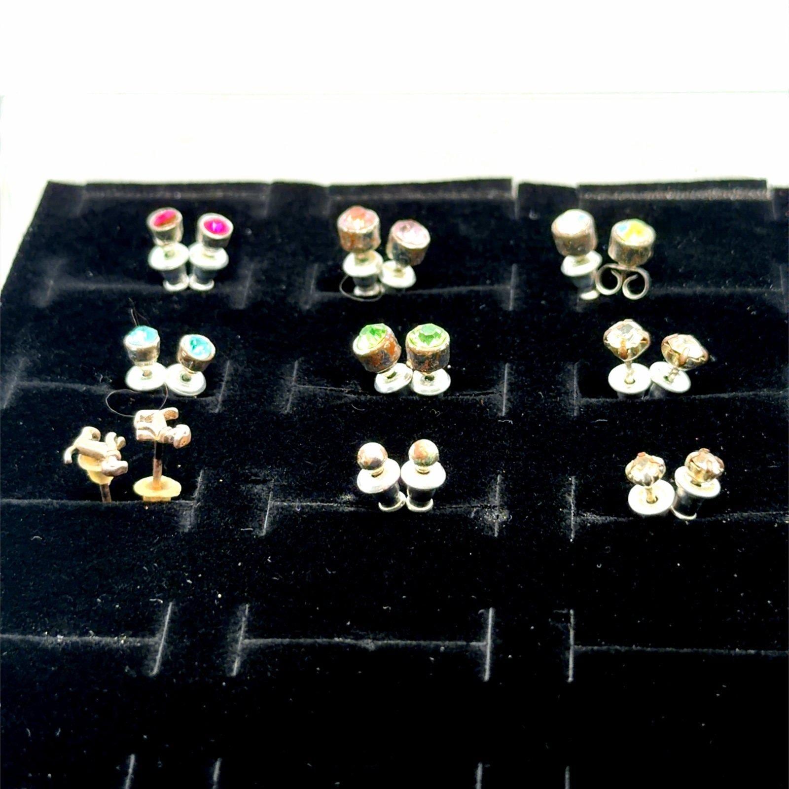 Stud Earrings Lot