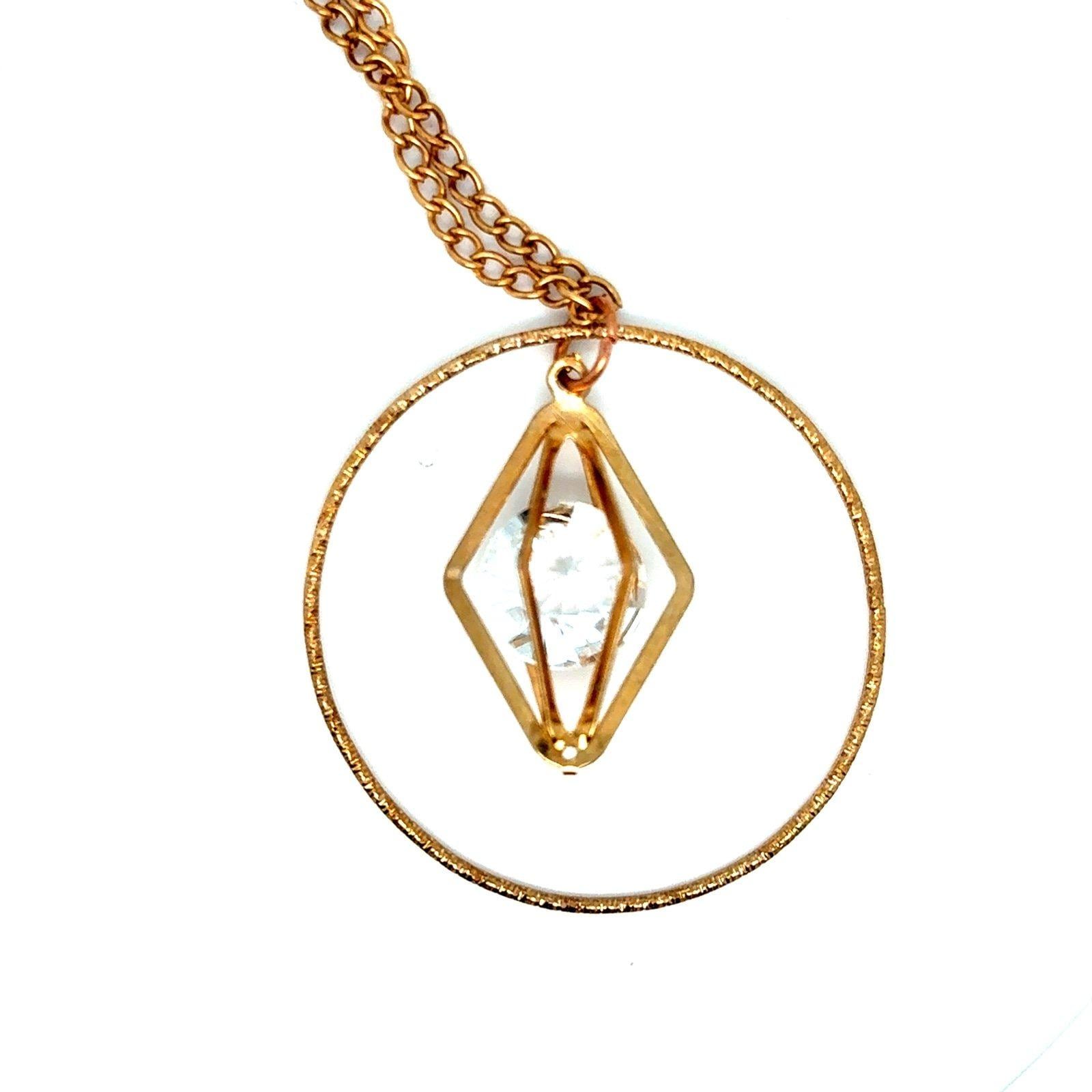 Long Crystal Necklace