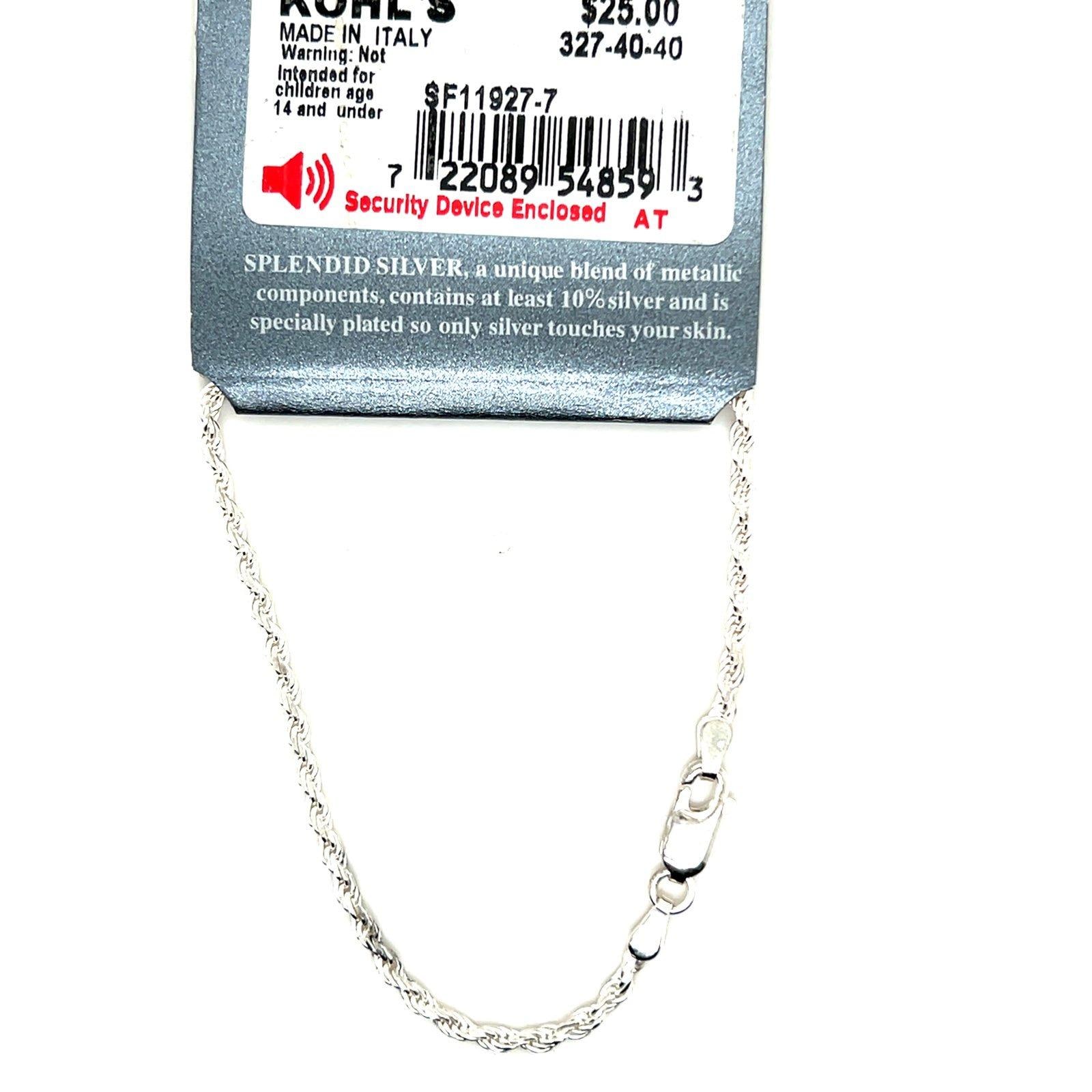 NWT Silver Plated Bracelet