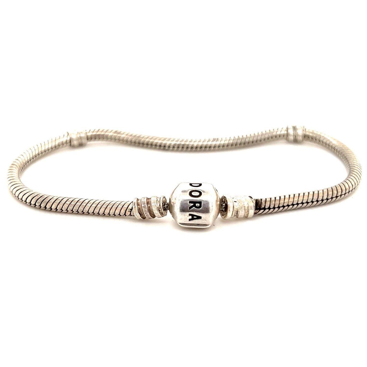 Pandora Old Design Snake Bracelet (8.25")
