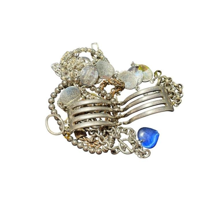 Bracelet Lot (Silver Tone) (E5)