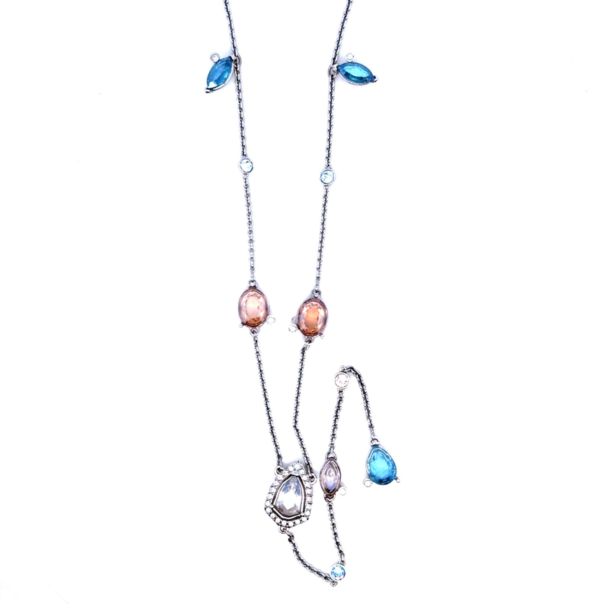 Swarovski Sunny Y Necklace