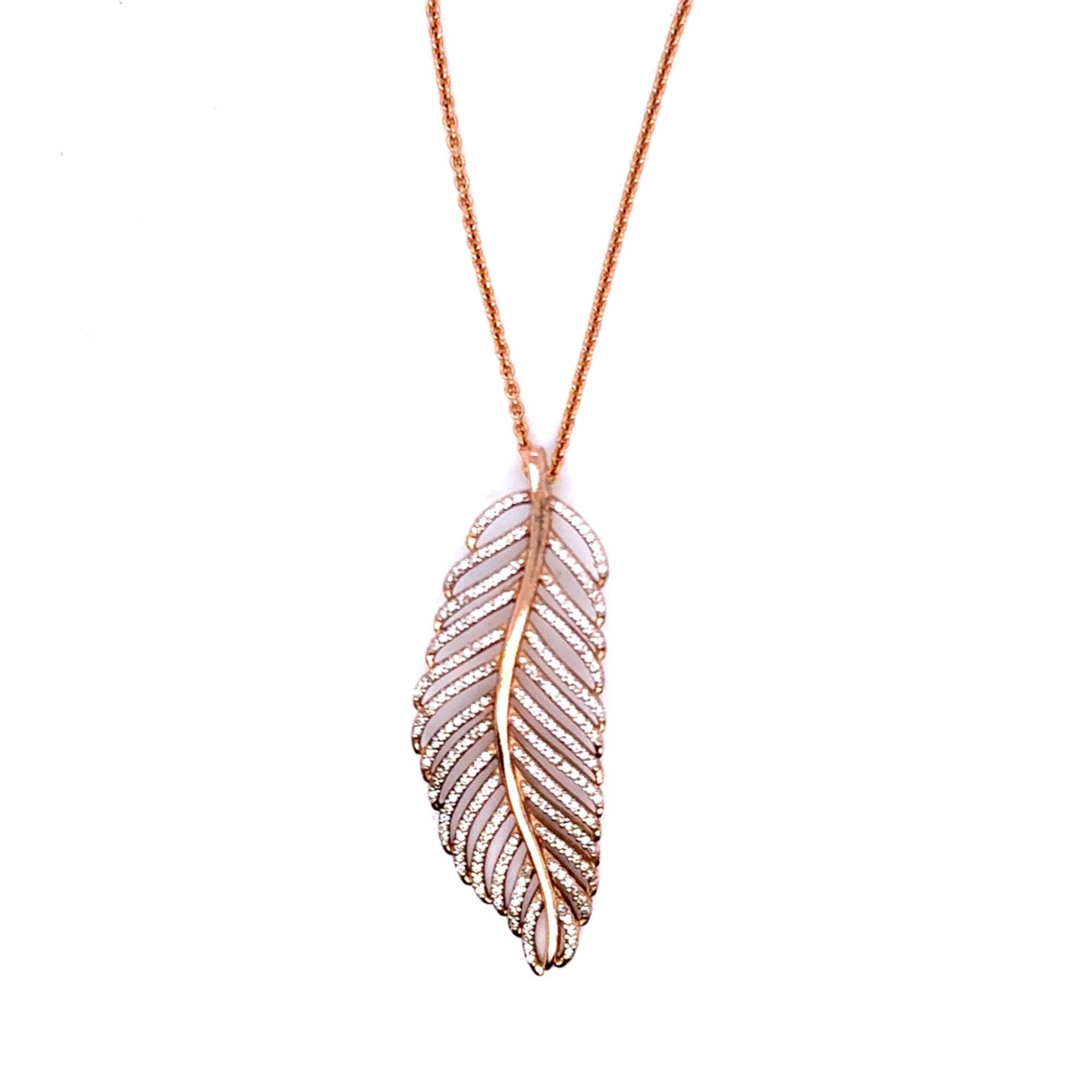 Pandora Rose Light As A Feather Cz Necklace