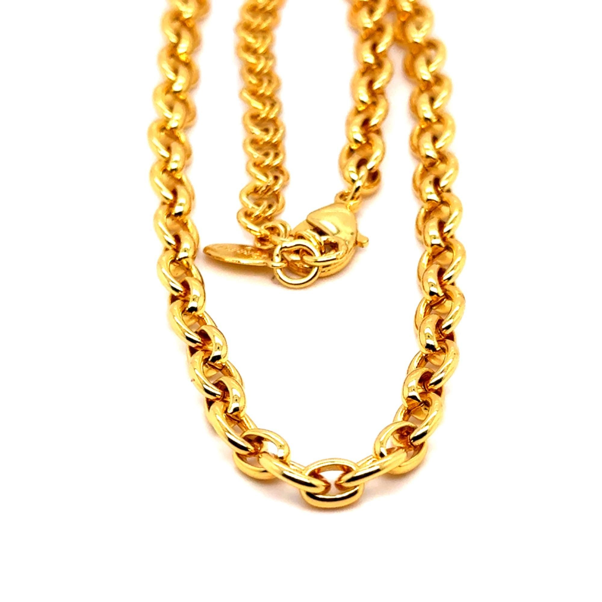 Sorrelli Chunky Rolo Link Chain Necklace