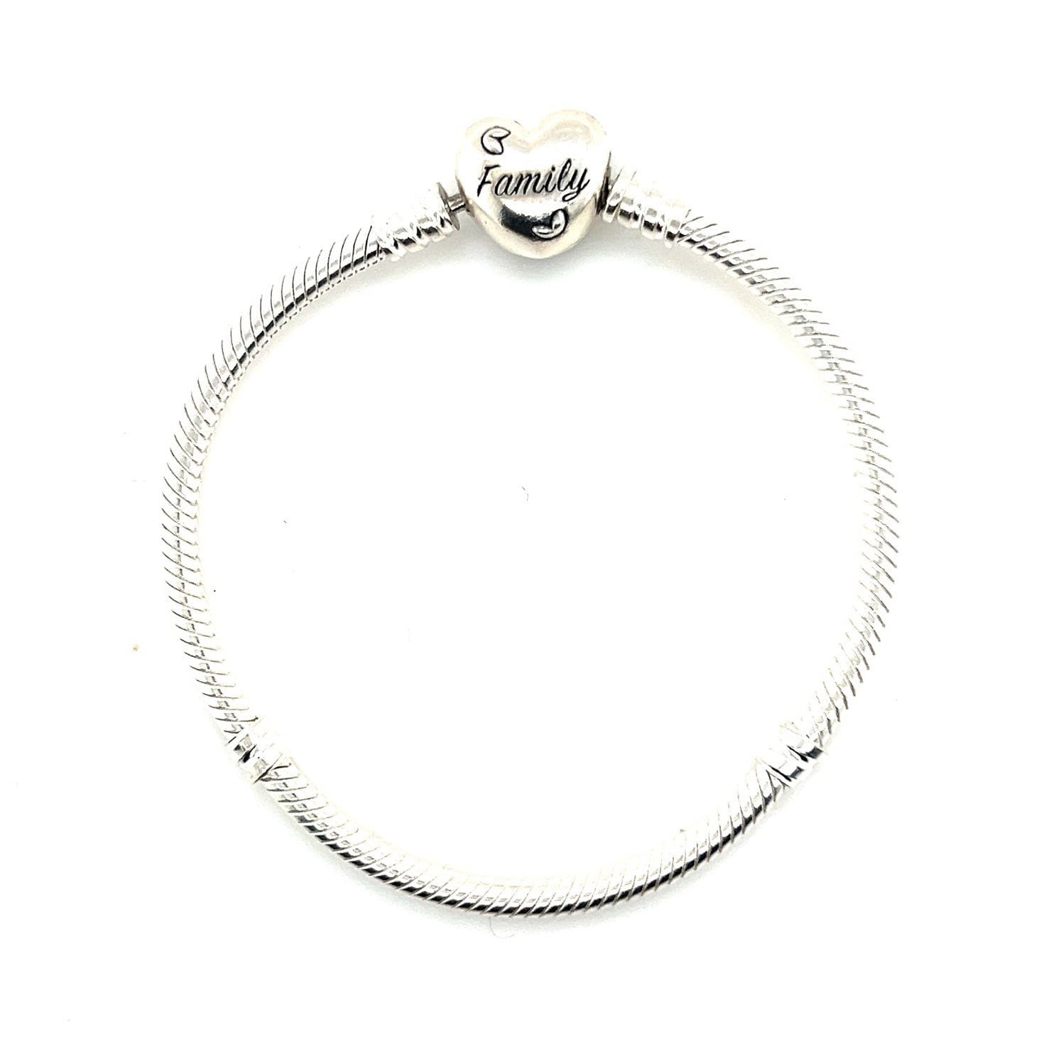 Pandora Family Tree Heart Clasp Bracelet