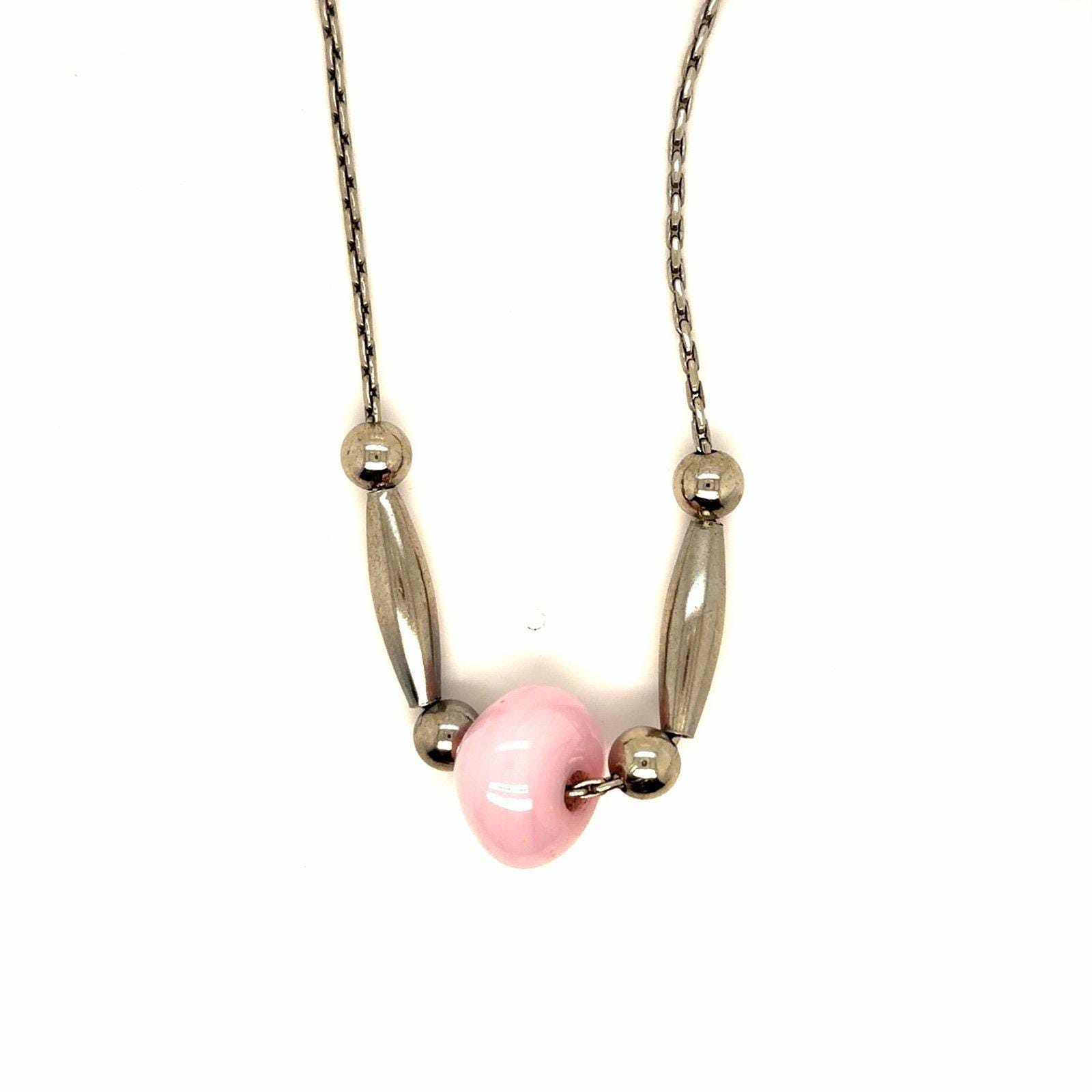 Pink Stone Necklace (n2)