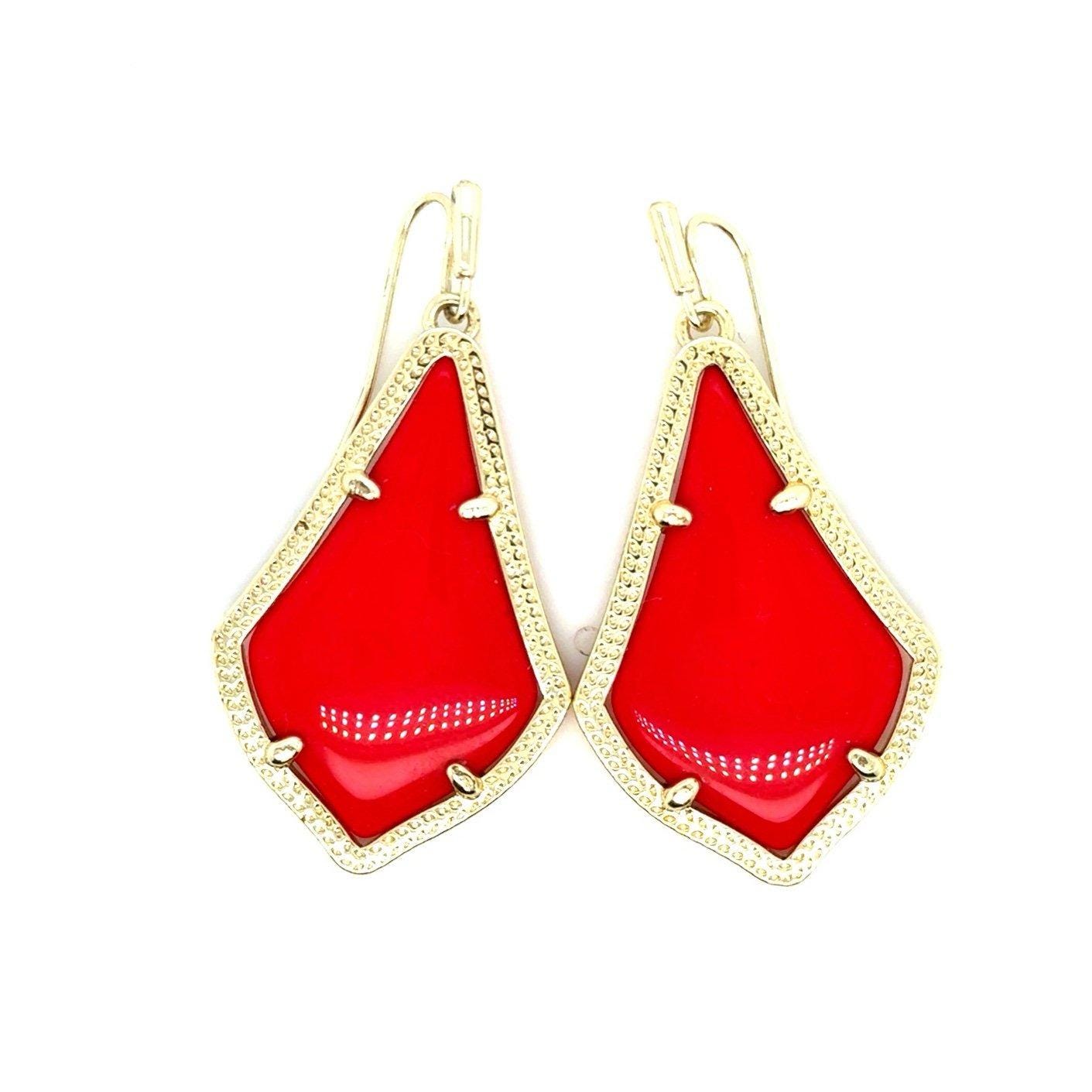 Kendra Scott Red Stone Earrings