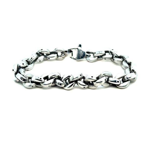 Stainless Steel Men's Link Bracelet