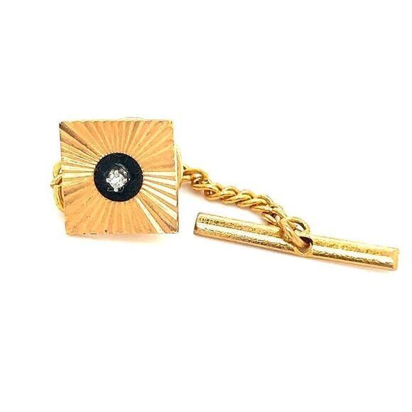 Gold Filled Diamond Pin