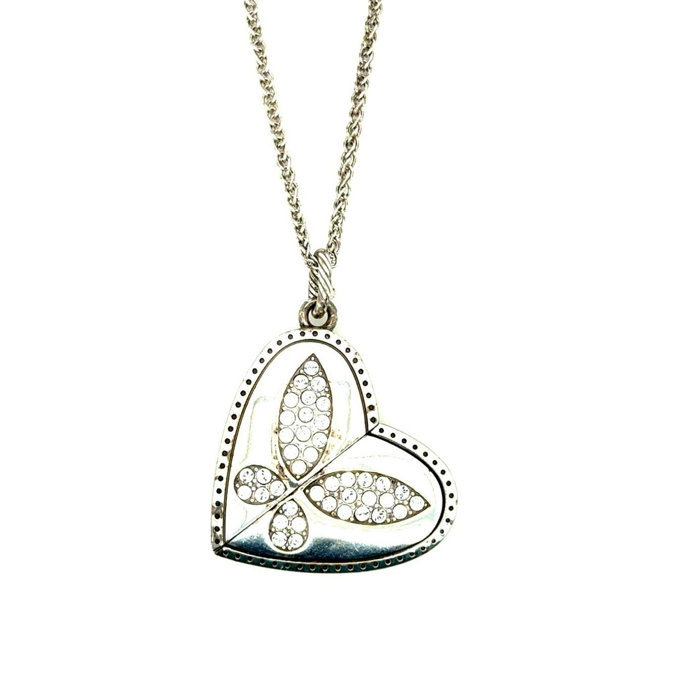 Brighton Magic Twist Pave Crystals Necklace