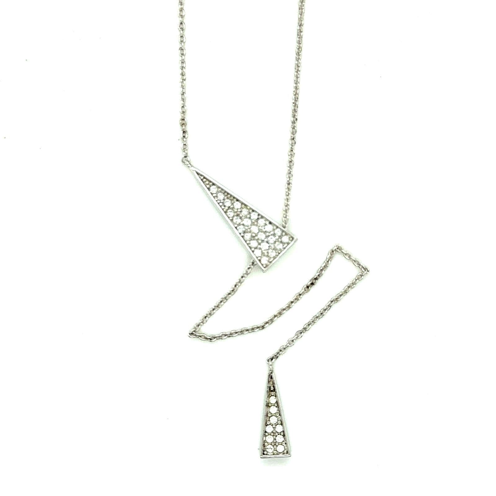 Touchstone Crystal Swarovski Point of View Necklace