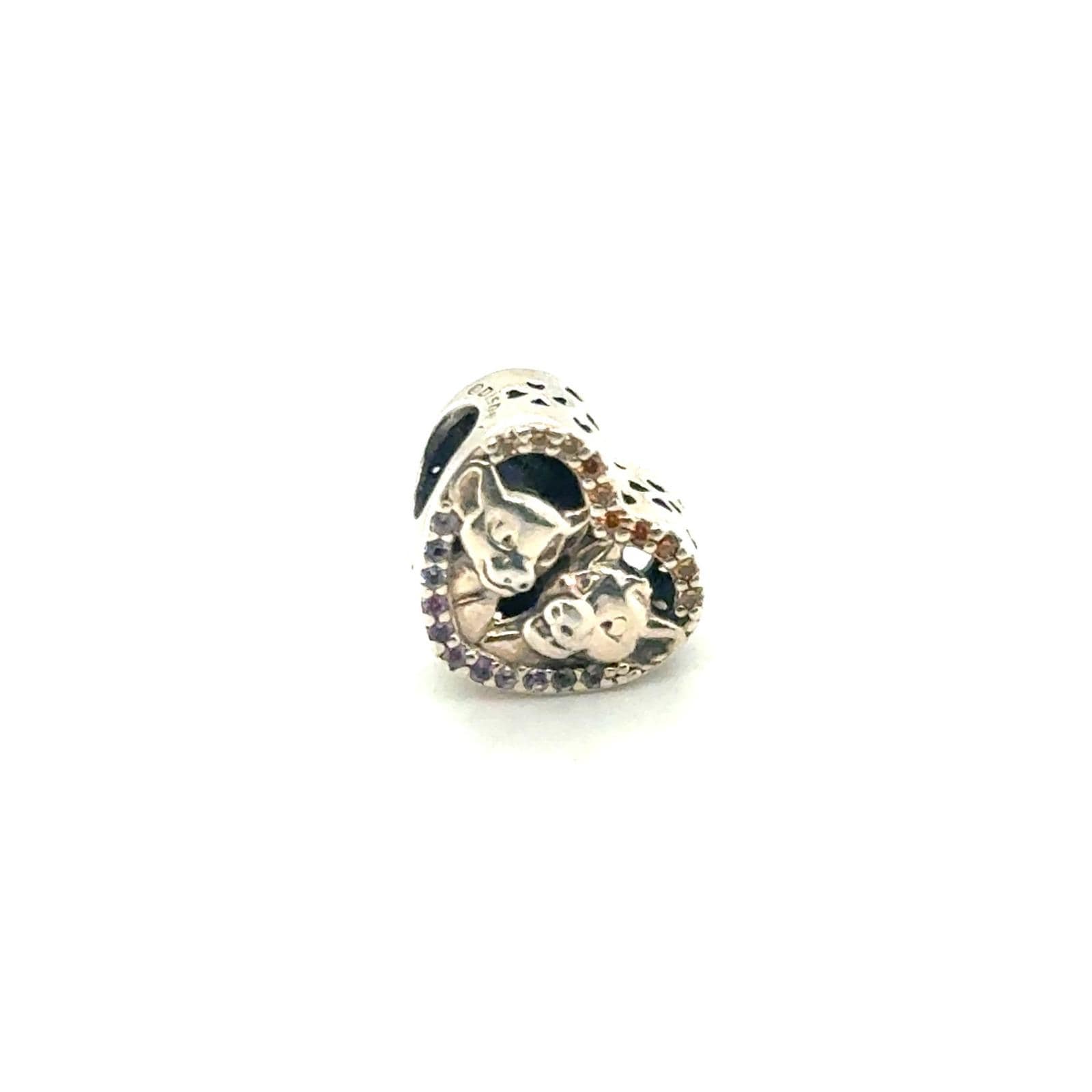 Pandora Disney Lion King Simba Nala Heart Charm